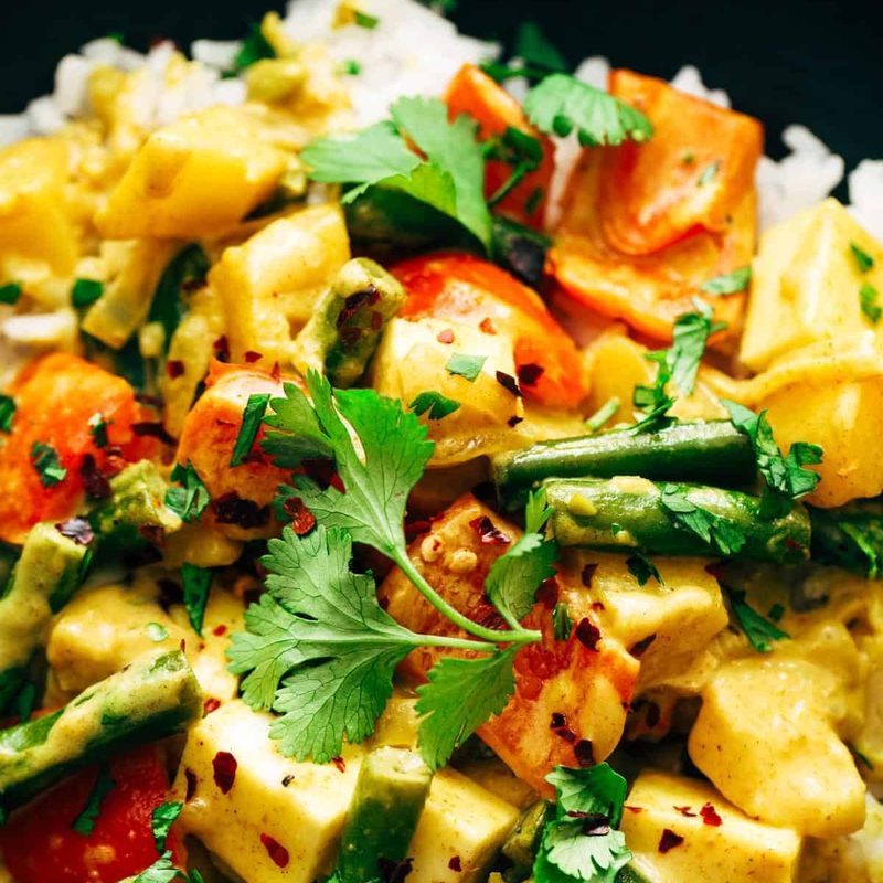 A picture of Cozy Veggie Korma