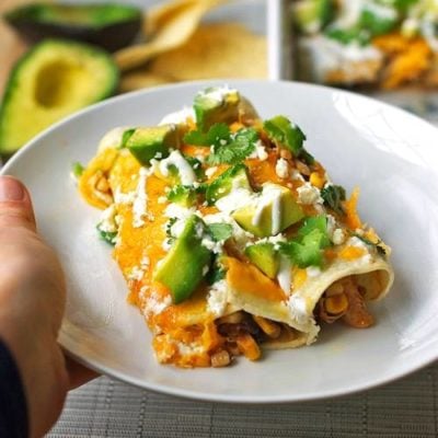 Skinny Chicken Enchilada