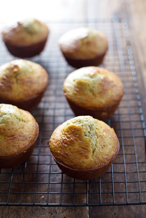 Lemon muffins.